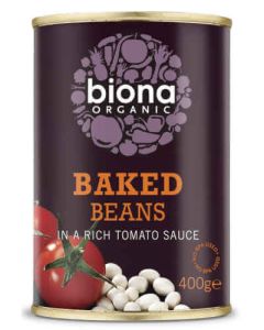 BIONA ORG BAKED BEANS 400G X 12