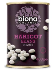 BIONA ORG HARICOT BEANS 400G X 6