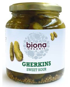 BIONA GHERKINS ORGANIC 1 X 350G