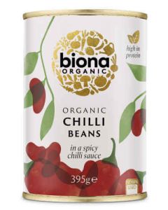 BIONA ORG CHILLI BEANS 420G X 6