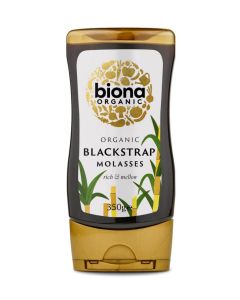 BIONA BLACKSTRAP MOLASSES - SQUEEZY ORGANIC 350G X 1