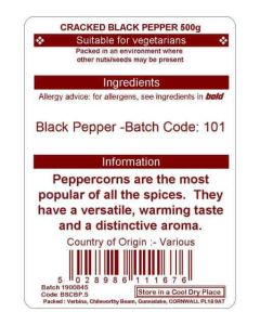 PEPPER CRACKED BLACK 500G
