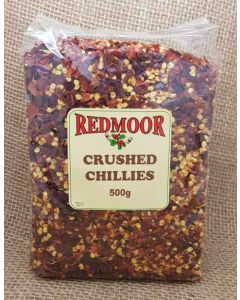 CHILLIES CRUSHED 500G