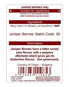 JUNIPER BERRIES 500G