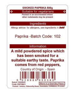 PAPRIKA SMOKED 500G
