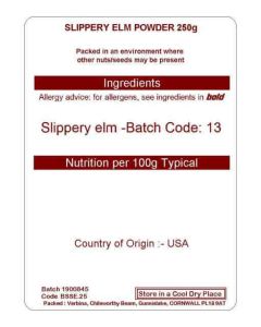 SLIPPERY ELM POWDER 250G