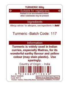 TURMERIC 500G