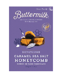 BUTTERMILK DARK CARAMEL SEA SALT HONEYCOMB 3 X 150G