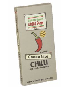SDCF CHILLI CHOCOLATE - ROASTED COCOA NIBS 80G X 1