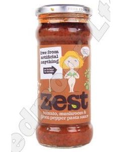 ZEST MUSHROOM & GREEN PEPPER PASTA SAUCE 6 X 340G