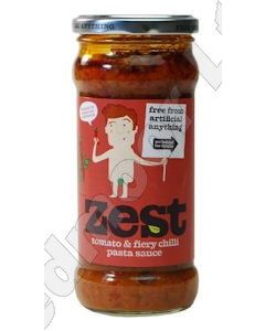 ZEST FIERY CHILLI PASTA SAUCE 6 X 340G