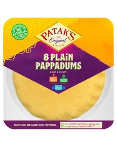 BD LARGE RTE PAPPADUMS 1 X 64G