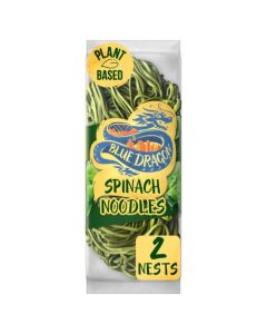 B/D PLANT BASED SPINACH NOODLES 6 X 125G