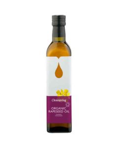 CLEARSPRING RAPESEED OIL - ORGANIC 500ML X 1