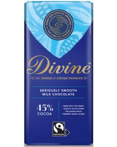 DIVINE 45% MILK CHOCOLATE 15X90G