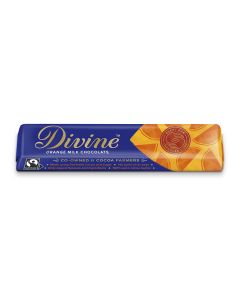 DIVINE ORANGE MILK CHOCOLATE 10X35G