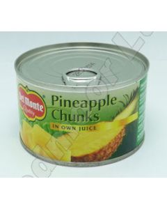 DEL MONTE PINEAPPLE CHUNKS IN JUICE 6 X 234G