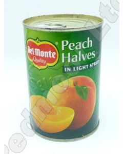 DEL MONTE PEACH HALVES IN SYRUP 6 X 420G