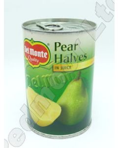 DEL MONTE PEAR HALVES IN JUICE 6 X 415G