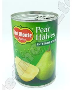 DEL MONTE PEAR HALVES IN SYRUP 6 X 420G