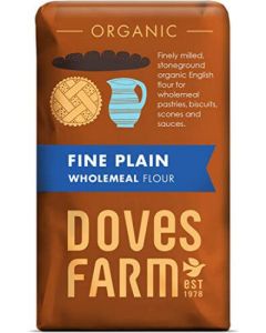 DOVES 100% W/MEAL FINE PLAIN 1KG X 5 X 1