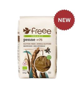 DOVES ORGANIC BROWN RICE PENNE PASTA G/F 1 X 400G