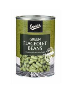 EC GREEN FLAGEOLET BEANS 12X400G