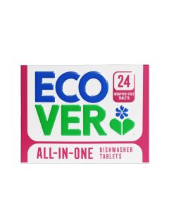ECOVER ALL IN ONE DISHWASHER TABLETS 12X(24X20G)