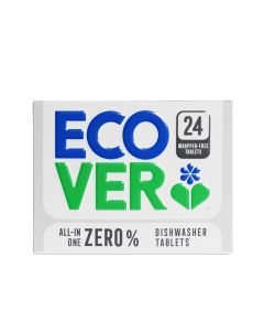 ECOVER ALL IN ONE ZERO DISHWASHER TABLETS 1 X 24 x 20g
