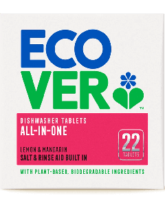ECOVER ALL IN ONE DISHWASHER TABLETS 1 X 22 X 20G