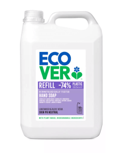 ECOVER LIQUID HAND SOAP - ALOE VERA & LAVENDER 1 X 5LT HR