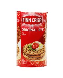 FINN CRISP ORIGINAL RYE - WHOLEGRAIN 250G X 12