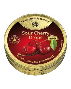 C&H SOUR CHERRY DROPS 1 X 200G