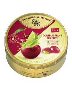 C&H DUO FRUIT CHERRY FILLED LIME 1 X 175G