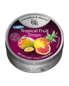 C&H SUGAR FREE TROPICAL DROPS 1 X 175G