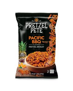 PRETZEL PETE SMOKY BBQ PRETZEL MIX 8 X 160G