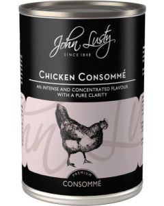 JOHN LUSTY CHICKEN CONSOMME      390G