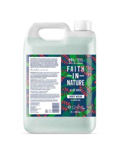 FAITH BODY WASH ALOE VERA 5LTR