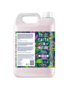 FAITH BODY WASH LAVENDER & GERANIUM 5LTR