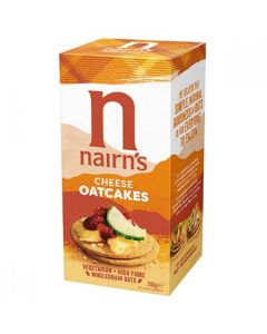 NAIRNS CHEESE OATCAKES 200G X 1