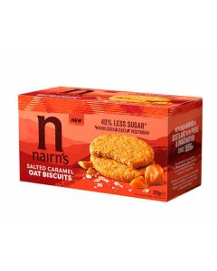 NAIRNS WHEAT FREE SALTED CARAMEL BISCUIT 200G X 6