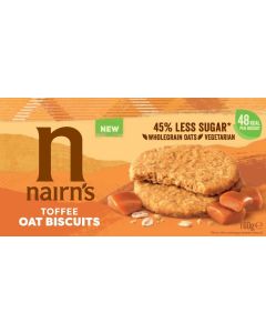 NAIRNS WHEAT FREE TOFFEE BISCUIT 160G X 10