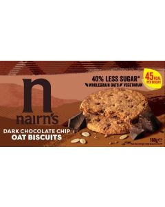 NAIRNS WHEAT FREE CHOCOLATE CHIP BISCUIT 160G X 10