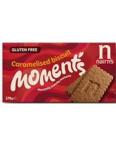 NAIRNS GLUTEN FREE CARAMELISED BISCUIT MOMENTS 6 X 170G