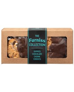 FURNISS NEW DIPPED CHOCOLATE CHUNK COOKIES 1 X 300g