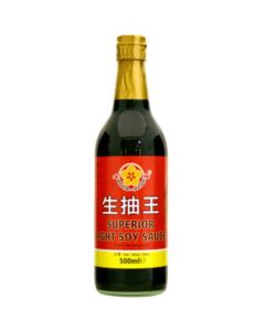 GOLD PLUM SUPERIOR LIGHT SOY SAUCE 6 X 500ML