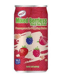 RICO MIXED BERRIES BLACK TEA W/POMEGRANATE 6X340ML