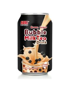 RICO BUBBLE MILK TEA BROWN SUGAR DRINK 6 X 350ML