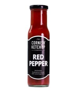 CORNISH KETCHUP RED PEPPER TOMATO 1 X 250ML