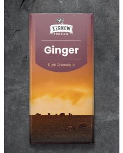 KERNOW DARK GINGER CHOC 19X100G